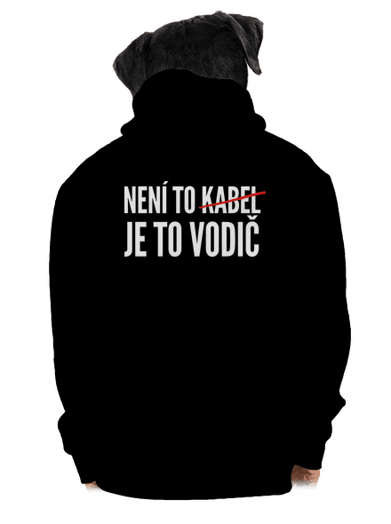 Je to vodič pánská mikina na zip Black