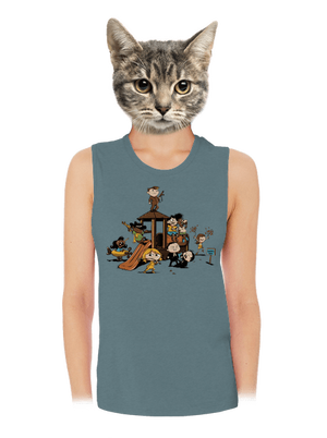 dámské tílko volné