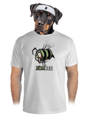 ZomBee pánské sportovní tričko White