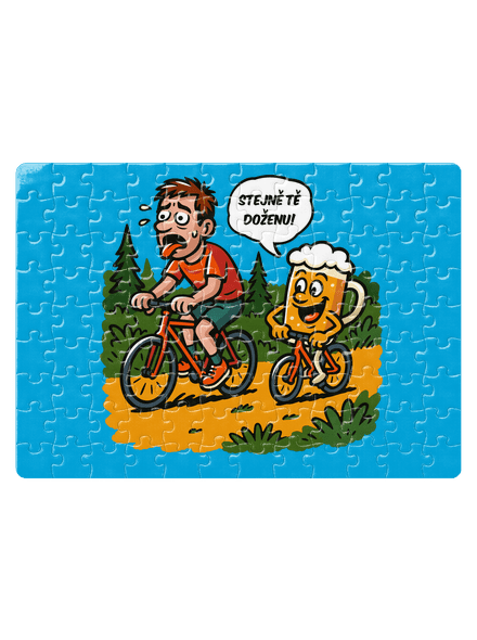Doženu tě puzzle White
