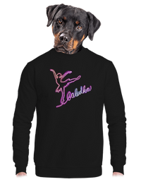 unisex mikina bez kapuce
