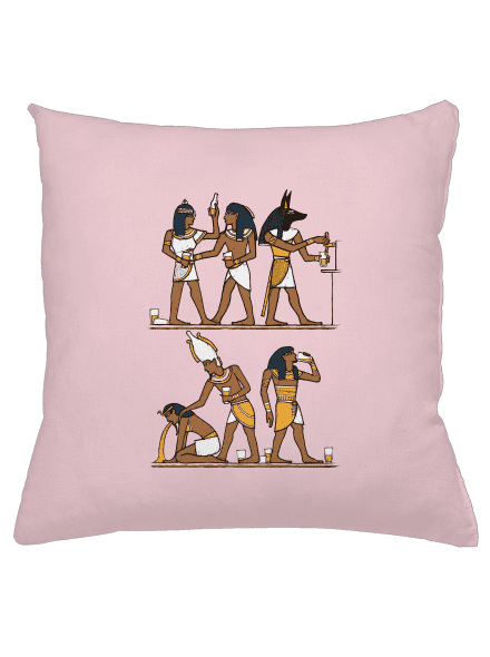 Egyptská párty polštář Light Pink