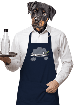 Větroň zástěra Navy