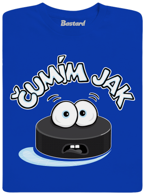 Čumím jak puk pánské dlouhý rukáv Royal Blue