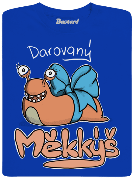 Darovaný měkkýš pánské dlouhý rukáv Royal Blue