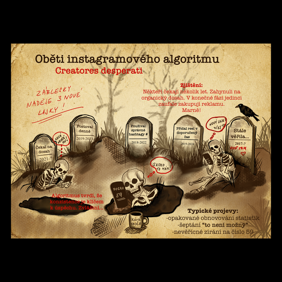 Oběti instagramového algoritmu