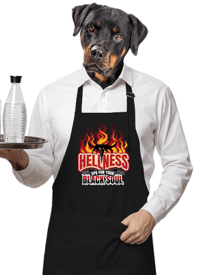 Hellness zástěra Black