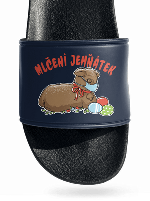 Mlčení jehňátek pantofle Navy