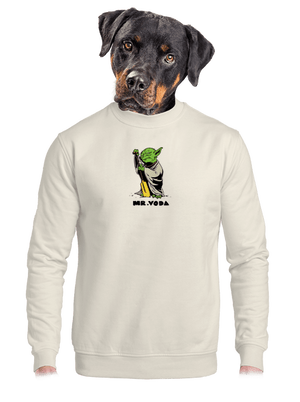 unisex mikina bez kapuce