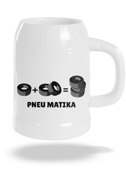 Pneu Matika půllitr White