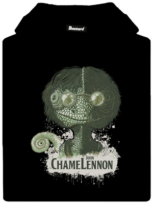 ChameLennon pánská mikina klokanka Black