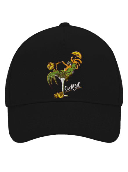 Cocktail kšiltovka baseballka Black