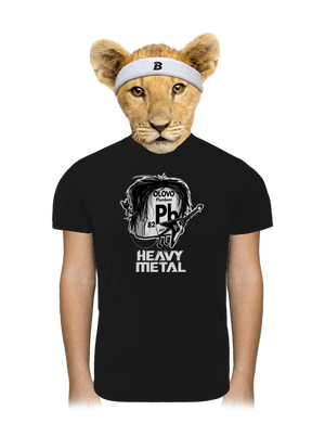 Heavy Metal dětské sportovní tričko Black
