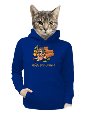 Mám kulatiny dámská mikina klokanka Royal Blue Mal