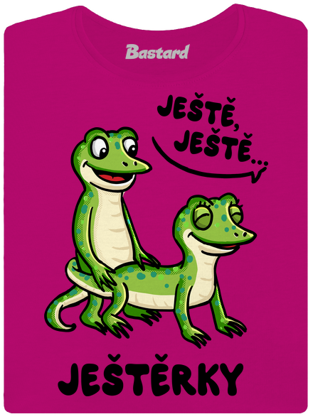 Ještě, ještě dámské tričko Fuchsia Red