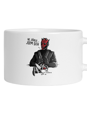 Jsem sith hrnek makronka White