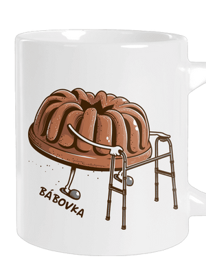 Bábovka velký hrnek White