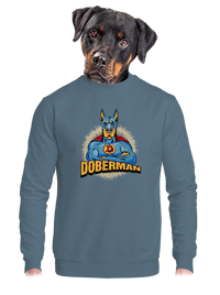 unisex mikina bez kapuce