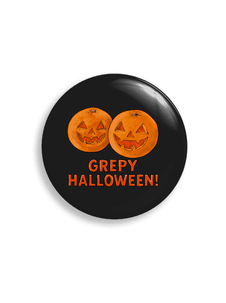 Grepy Halloween placka uni