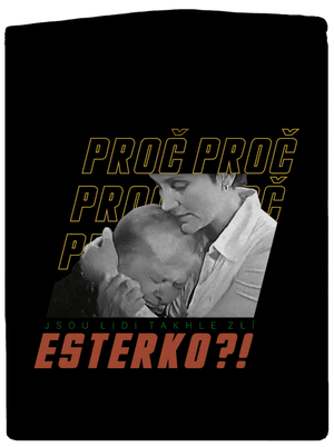B18: Pošta pro tebe pánská mikina na zip Black