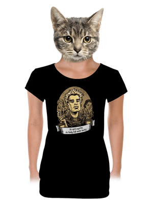 dámské tričko s lemem