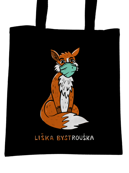 Liška Bystrouška taška Black