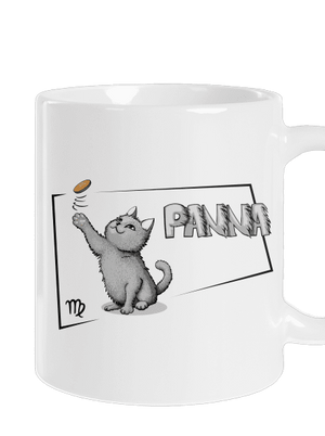 Kočičí horoskop: Panna klasický hrnek White