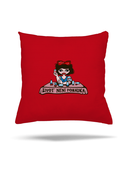 Sněhurka polštář Red
