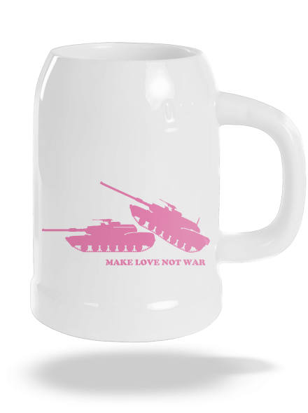 Tanky půllitr White