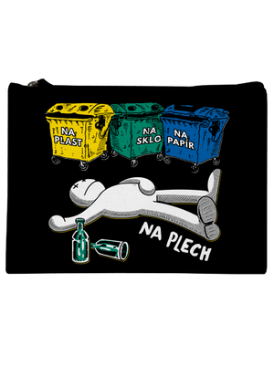 Tříděný odpad taštička Black