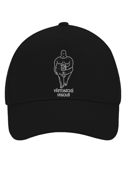 Věstonický Venouš kšiltovka baseballka Black
