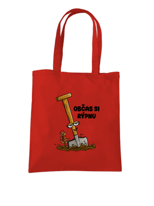 Občas si rýpnu taška Bright Red