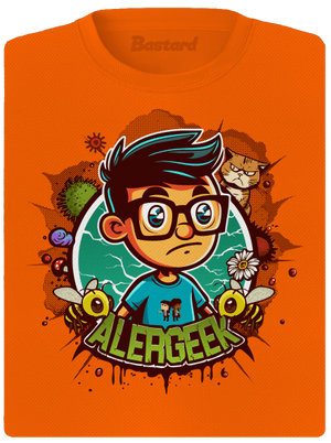 Alergeek dámské sportovní tričko Neon Orange