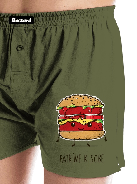 Patříme k sobě pánské trenky Khaki