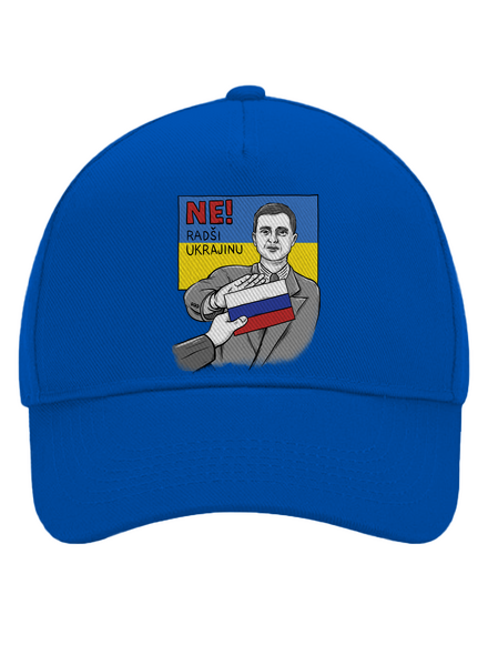 Ne! Radši Ukrajinu kšiltovka baseballka Bright Royal