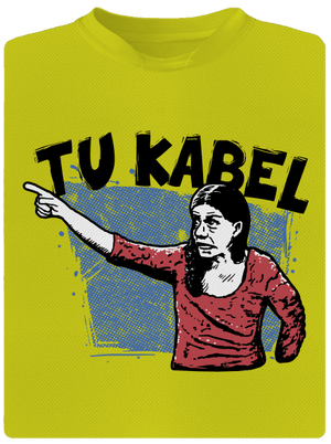 Tukabel pánské sportovní tričko Neon Yellow