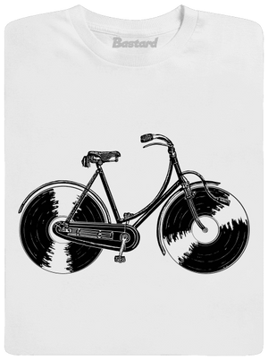 Gramofonové kolo pánské dlouhý rukáv White