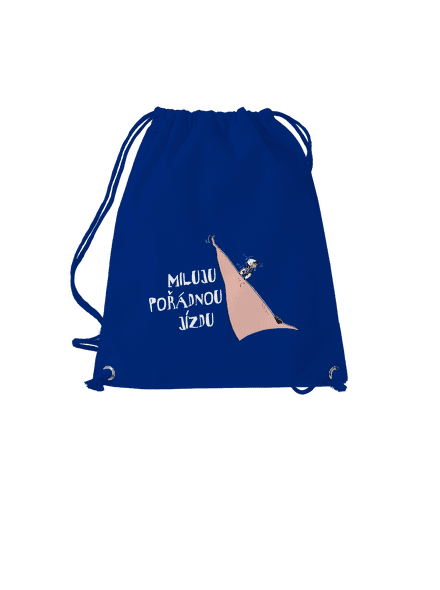 Miluju jízdu vak Royal Blue Mal