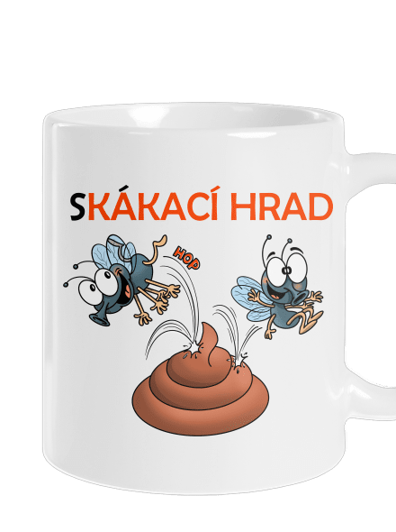 Skákací hrad klasický hrnek White