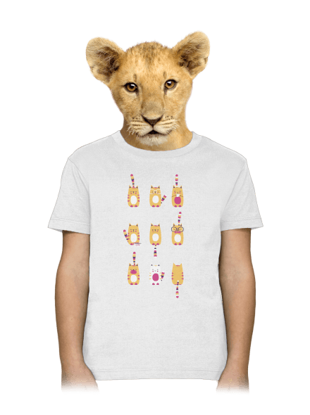 Meow dětské tričko White