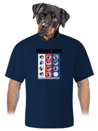 unisex tričko oversized