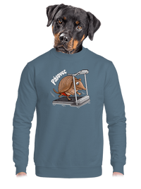 unisex mikina bez kapuce