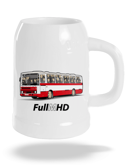 Full MHD půllitr White