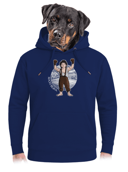 Rocky Bilboa unisex mikina premium Navy