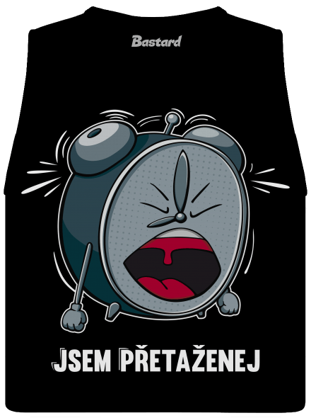 Jsem přetaženej dámské tílko volné Black