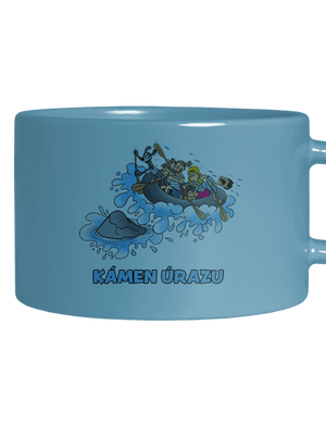 Kámen úrazu hrnek makronka Blue Macaron