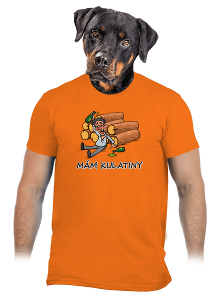 Mám kulatiny pánské tričko Orange