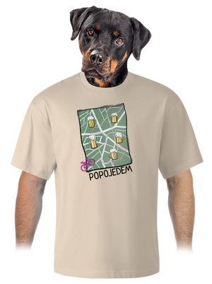 unisex tričko oversized