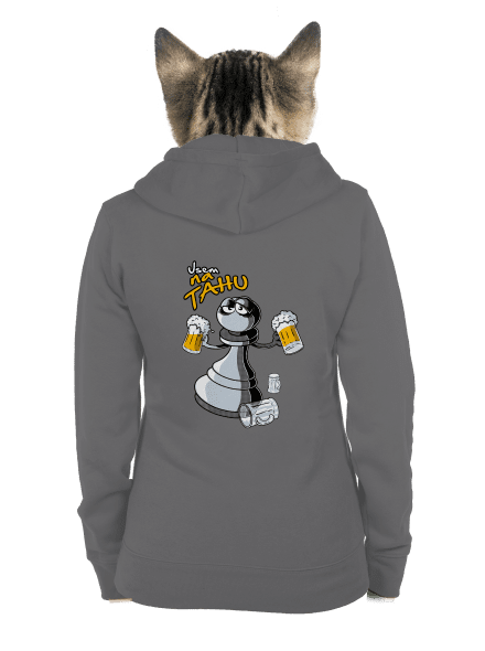 Na tahu dámská mikina na zip Steel Gray