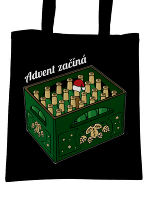 Advent začíná taška Black